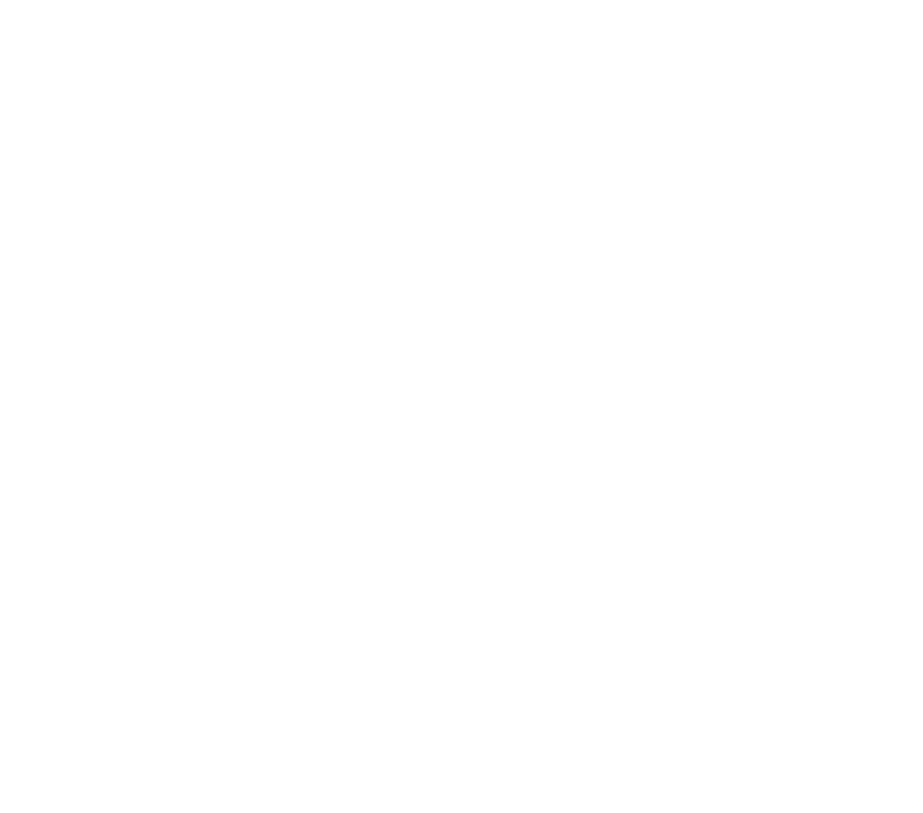 Line drawing of a modern two-story house with outdoor furniture.